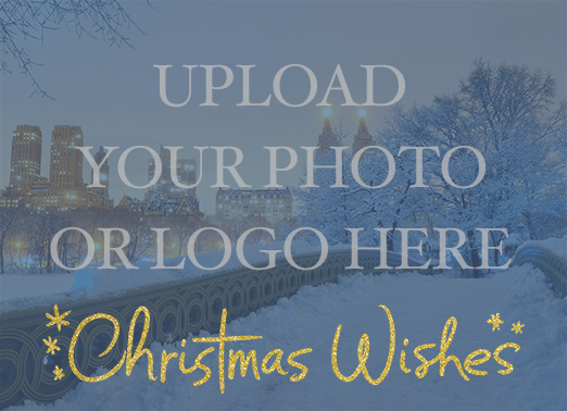 Christmas Wishes Upload Christmas Card Cover