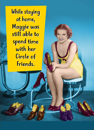 Circle of Friends Girlfriend Ecard Cover