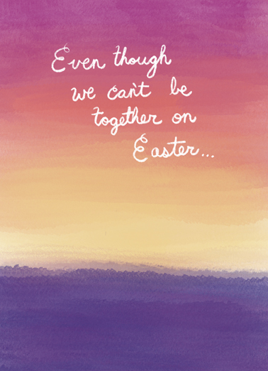 Closer at Easter Illustration Ecard Cover