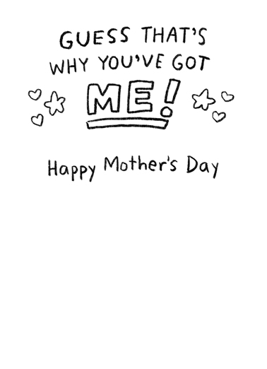 Color the Unicorn  Card Inside