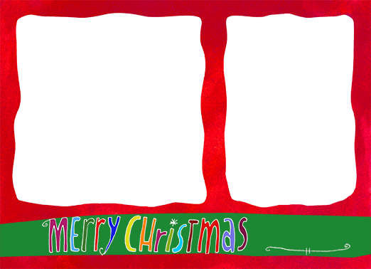 Colorful Christmas  Ecard Cover