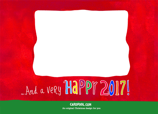 Colorful Christmas  Ecard Inside