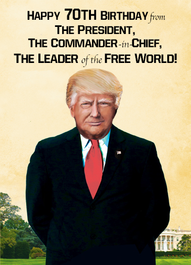 Commander in Chief 70  Ecard Cover