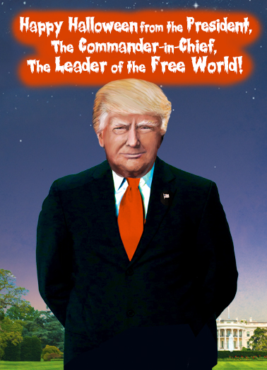 Commander in Chief Halloween  Card Cover