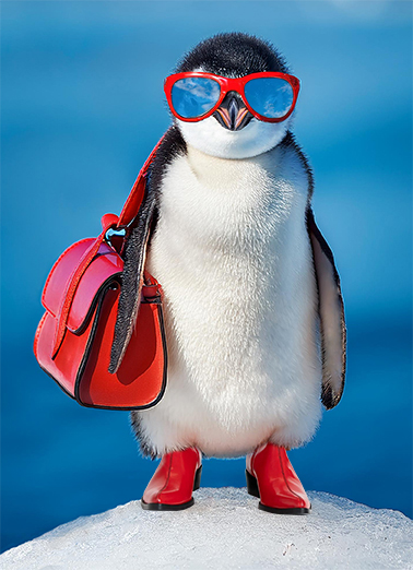 Coolest Chick Birthday Ecard Cover