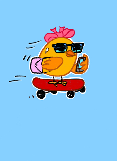 Coolest Chicks Cartoons Ecard Cover