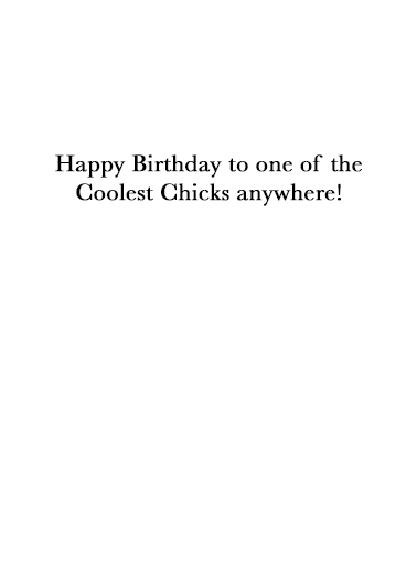 Coolest Chicks Cartoons Ecard Inside