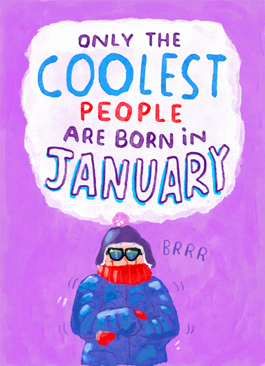 Coolest People January  Card Cover