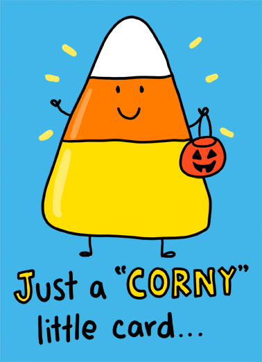 Corny Halloween Ecard Cover