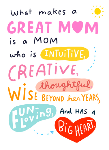 Creative Wise Mom Tim Ecard Cover