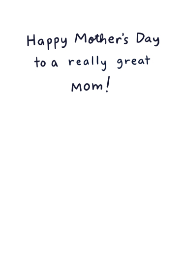 Creative Wise Mom Mother's Day Ecard Inside