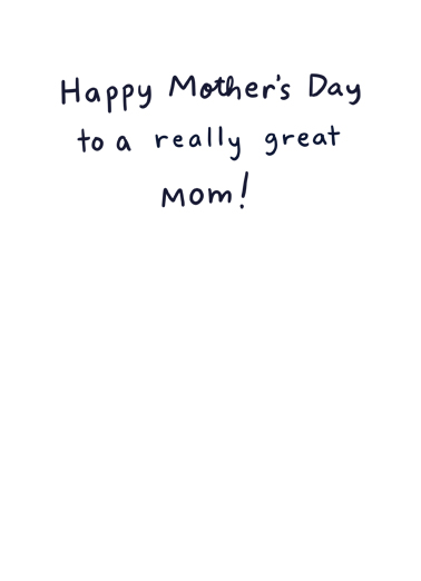 Creative Wise Mom  Ecard Inside