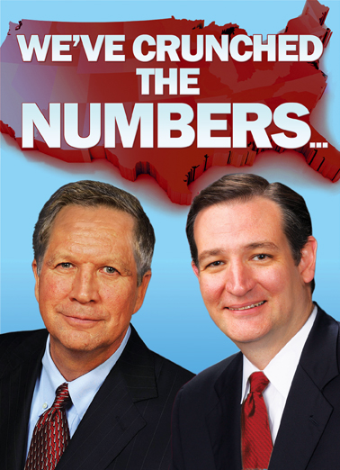 Crunched Numbers  Ecard Cover