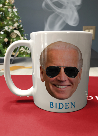 Cup of Joe XMAS Democrat Card Cover