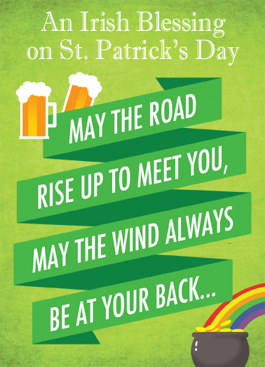 Cut One St. Patrick's Day Ecard Cover