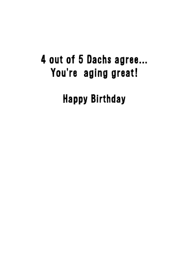 Dachs Birthday Ecard Inside
