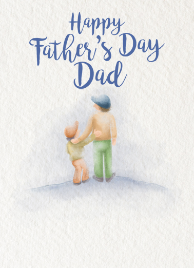 Dad And Kid FD From Son Ecard Cover