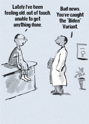 Dad Biden Variant Funny Political Ecard Cover