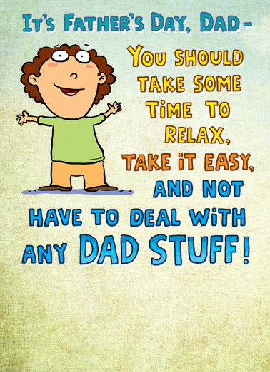 Dad Stuff Jokes Ecard Cover