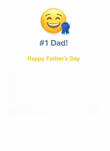 Dadmojis Father's Day Ecard Inside