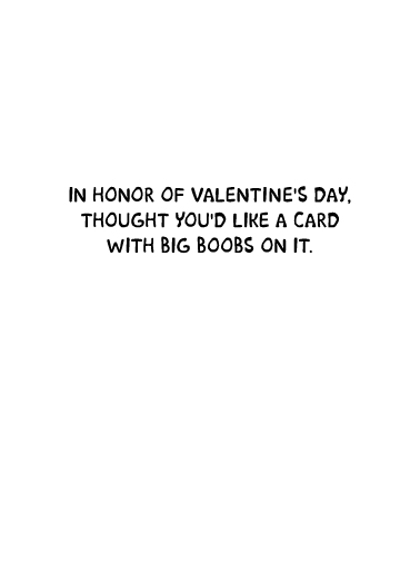 Democrat Heart Valentine's Day Ecard Inside