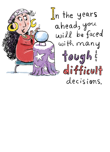 Difficult Decisions Golf Ecard Cover