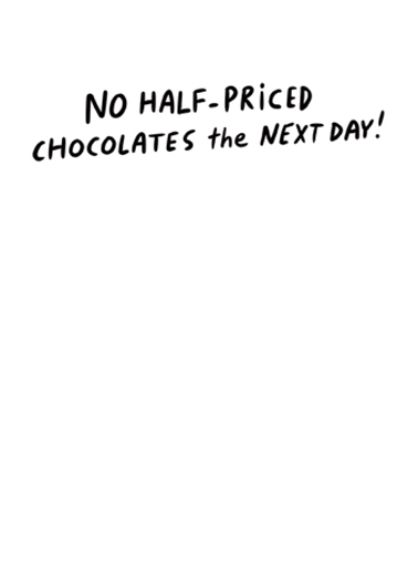 Discout Chocolates Valentine's Day Ecard Inside