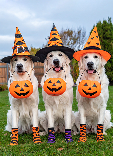 Doggone Wonderful Halloween Halloween Ecard Cover