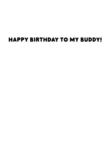 Dogs Biggest Birthday Hug Birthday Card Inside