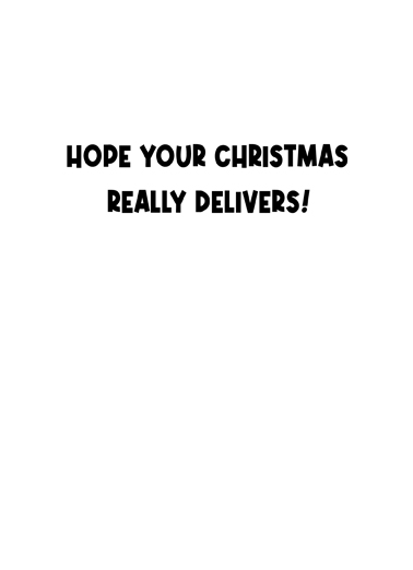 Door Dasher Christmas Card Inside