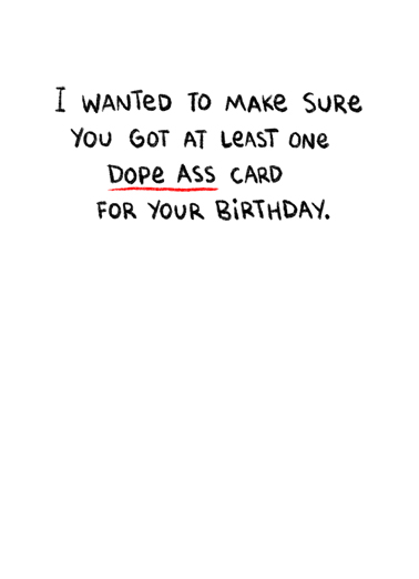 Dope Ass Card Cartoons Ecard Inside