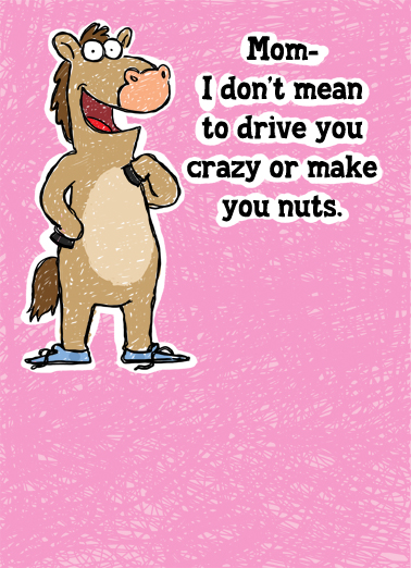 Drive You Crazy (VAL) Valentine's Day Ecard Cover