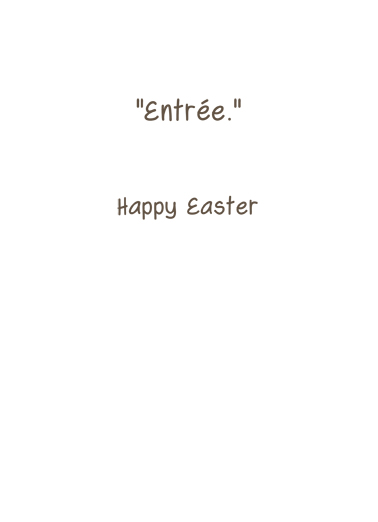 Easter Bunny Names Easter Ecard Inside