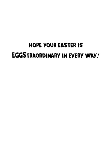 Easter Egg Farm  Card Inside
