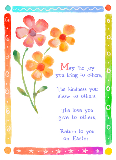 Easter Joy for You Uplifting Cards Ecard Cover