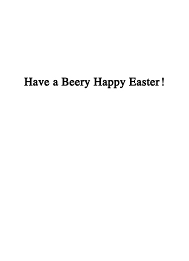 Easter Keg Hunt  Ecard Inside