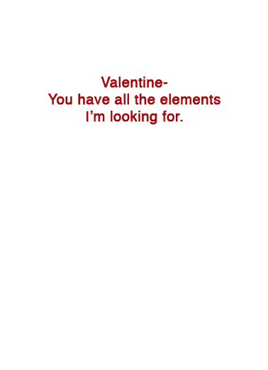 Elements VAL  Ecard Inside