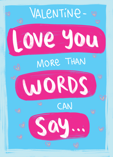 Emoji Say Valentine's Day Ecard Cover