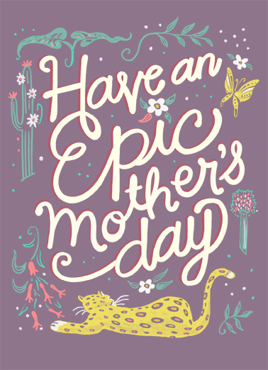 Epic Mothers Day  Card Cover