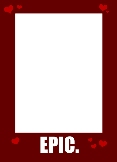 Epic Valentine For Husband Ecard Cover