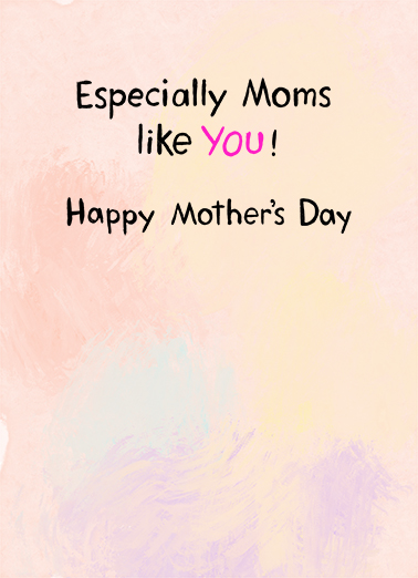 Especially You MD Mother's Day Ecard Inside