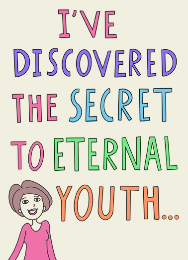 Eternal Youth Tim Ecard Cover