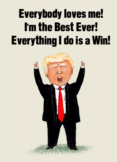 Everybody Loves Me Funny Political Ecard Cover