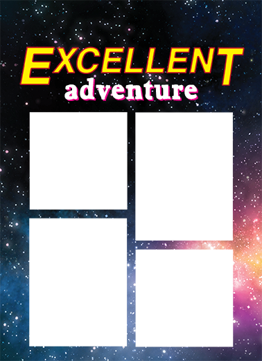 Excellent Adventure For Him Card Cover