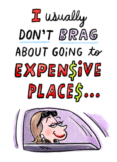 Expensive Gas Stations  Ecard Cover