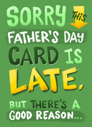 Extend Celebration Dad Father's Day Ecard Cover