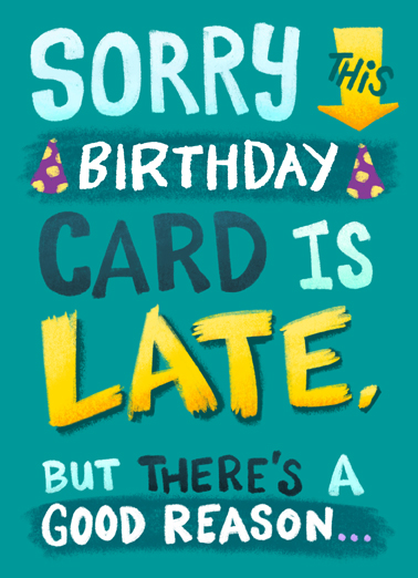 Extend Celebration Birthday Card Cover