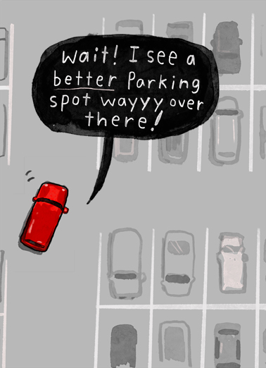 Extra Mile Parking Father's Day Ecard Cover