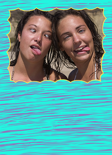 Maturity Friends (For Any Time) - Funny Add Your Photo Card to personalize and send.