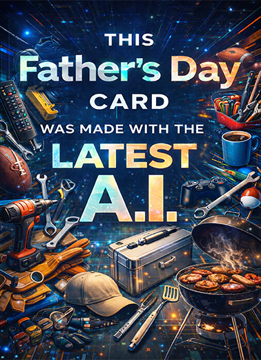 FD AI Father's Day Ecard Cover